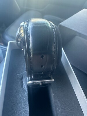 HERITOR Hr4102 Hamilton Silver Semi-skeleton Day Date Automatic 