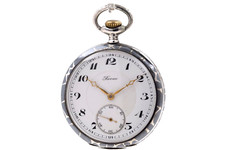 REVUE Pocket Watch 800 Silver Tula Niello Working SO1317 