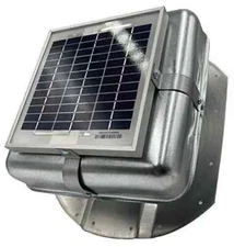 Solar Roofblaster For Conex Containers With Galvanized Vent Solar Roof Vent Sola