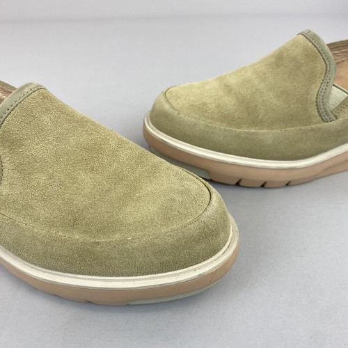 Camper Tan Leather Suede Slip On Flat Wedge Women's Shoes Size EU39 UK6 - Picture 12 of 18