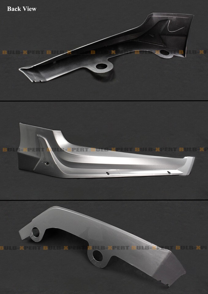 Front Bumper Lip Splitter Kit For 2018-2020 Honda Accord – Painted Modern Steel Metallic 9 thumbnail image