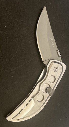Columbia River CRKT 6674 Serengeti 3 Blade Hunter Folding Knife Unused No Sheath - Picture 1 of 17