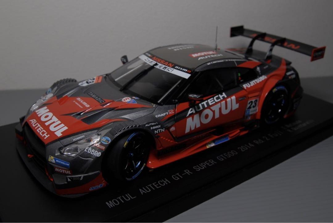 EBBRO Super GT Motul Autech GTR GT500 2014 1/18 Mini Car Red EBBRO Super GT Motul Autech GTR GT500 2014 1/18 Mini Car Red