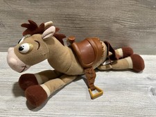 Mattel Disney Pixar Toy Story 2 Bullseye 9" Plush Toy Has Wear 