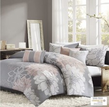 Madison Park 6 Piece Duvet Cover Set King/CalKing