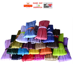 20 Colours Raffia Paper Gifts Ribbon Decorating Scrapbooks Fast