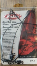 Berkley 3W630BCLB Steel-Lok Wire Wound Leader 30 lb  Sz 6-1pk of 3pcs-NEW-SHIP24