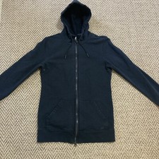 Nike Jacket Youth Medium Black 6.0 Full Zip Long Sleeve Hoodie Swoosh Sweater M
