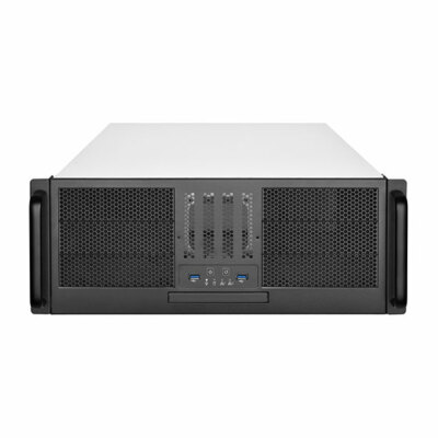 SilverStone Technology RM41-506 4U Rackmount Server Case with 5.25'' 6-Bay 