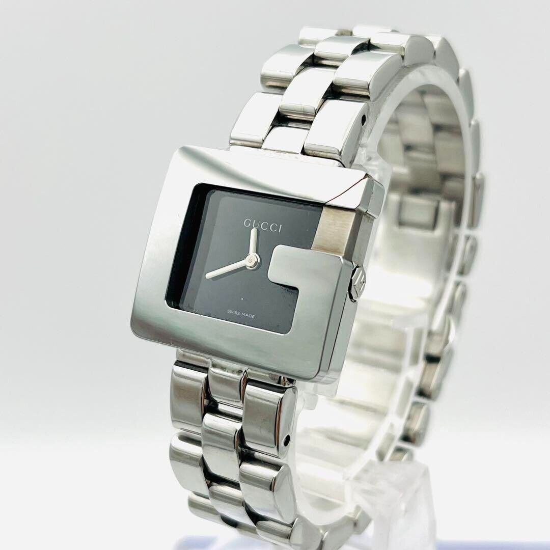 Gucci 3600L Watch Quartz 23mm Women's Black Dial Swiss Made Gucci 3600L Watch Quartz 23mm Women's Black Dial Swiss Made