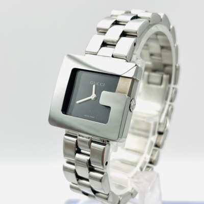 Gucci 3600L Watch Quartz 23mm Women's Black Dial Swiss Made Gucci 3600L Watch Quartz 23mm Women's Black Dial Swiss Made