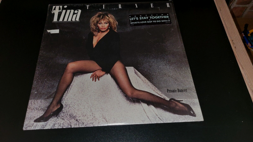 Tina Turner Private Dancer Vinyl LP (Shrink Wrap, Lyrics Sheet) VG