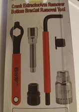 Bike Crank Puller + Bottom Bracket Remover + Bike Crank Extractor + 16mm Spanner