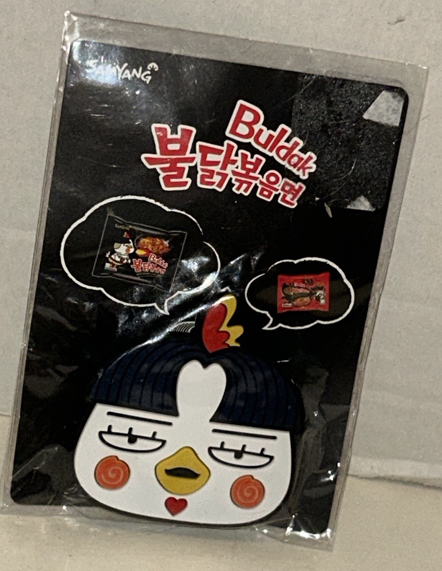 Buldak Ramen Ramyun Samyang Phone Grip Charm In Bag Promo Item RARE Htf