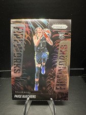 2025 Panini Prizm WNBA - Paige Bueckers Fireworks RC #14 Dallas Wings