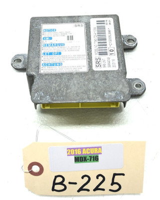 2016 ACURA MDX SRS AIRBAG AIR BAG COMPUTER DIAGNOSTIC CONTROL MODULE OEM.