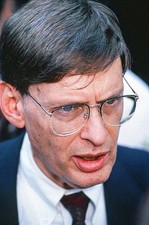 Bud Selig attends the 1994 All-Star Game on July 12 1994 at Three - Old Photo