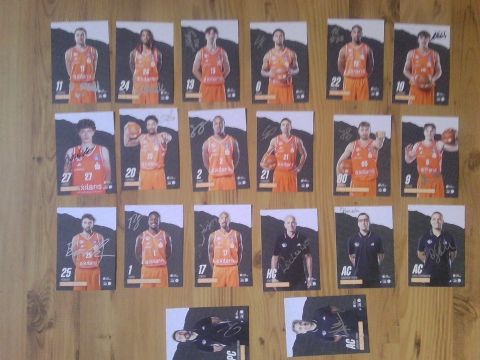 Chemnitz NINERS Basketball Autogrammkartensatz  2026/27  26/27  NEU !!  HANDSIGN - Bild 1 von 1