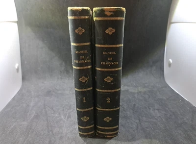 Manuel des Étudiants en Pharmacie par le Dr Ludovic Jammes. Tome 1 et 2. 1886 - Photo 1/4