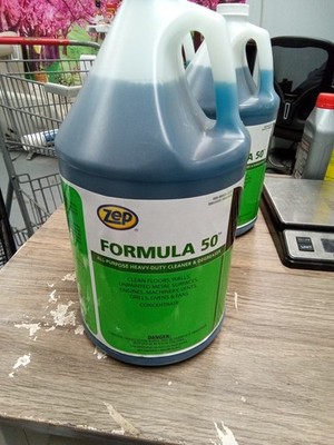 Zep Formula 50 Heavy-Duty Alkaline Cleaner - 1 Gal 167 Dt