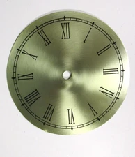 NEW REPLACEMENT ALUM. 5 1/2" CLOCK DIAL