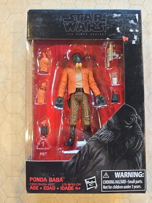  Star Wars The Black Series Ponda Baba 3.75Action Figure Hasbro 2016 Brand New