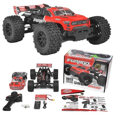 Corally C-00230-R FURAGO XD 4WD RTR Monster Truck Red Brushed w/ Battery/Charger
