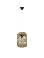 Nova Luce Pendelleuchte Griffin HöHenverstellbar Dimmbar E27 Braun IP20