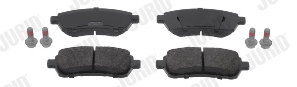 Front JURID 573747J Brake Pad Set, disc brake for FORD,SUZUKI,TOYOTA - Image 4