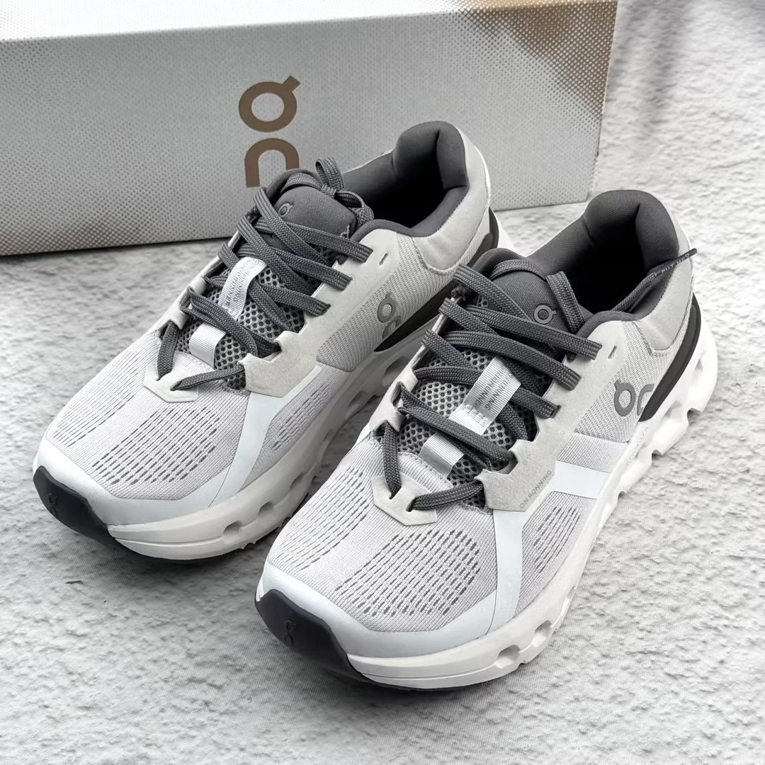 ON Cloudrunner 2 Frost White Women's Running Shoes Cushion Comfort Sneaker