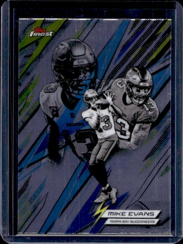 2025 Topps Finest Mike Evans Power Kings #PK-5 Buccaneers