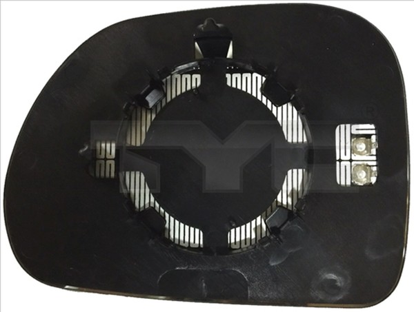 Spiegelglas AußEnspiegel TYC 309-0147-1 FüR 500L Fiat Konvex Beheizbar 199LYC1B-image