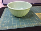 Vintage 7” Fire King Jadeite Swirl Mixing Bowl