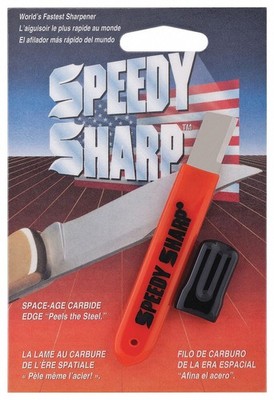KS1 Speedy Sharp Knife Sharpener Orange Portable Handheld Tool