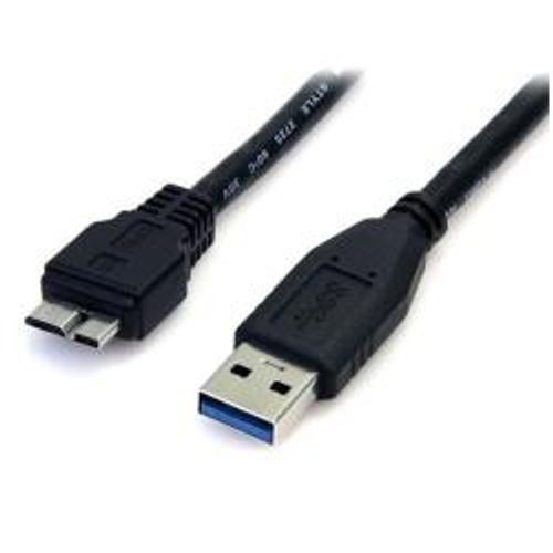 Cavo usb 3.0 superspeed 50 cm nero a a micro b - m/m - Immagine 2