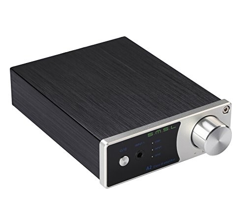 S.M.S.L SMSL A2 HiFi Stereo Class D Amplifier with Subwoofer, Silver