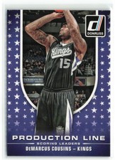 DeMarcus Cousins 2014-15 Donruss Production Line Scoring Sacramento Kings #9