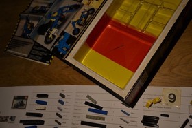 Lego 854 70s Technic Go Kart Set 70s from 1978 with BA and original box