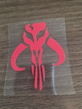 Bantha Skull Star Wars Red UVDTF Decal Made In USA Waterproof