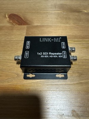 LINK-MI LM-SDI-102B SD/HD/3G-SDI 1 to 2 Distribution Amplifier & Repeater