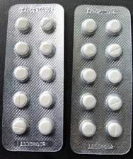 Bromhexine HCL Tablets breathing,cough,excessive mucus,thining phlegm~20 tablets