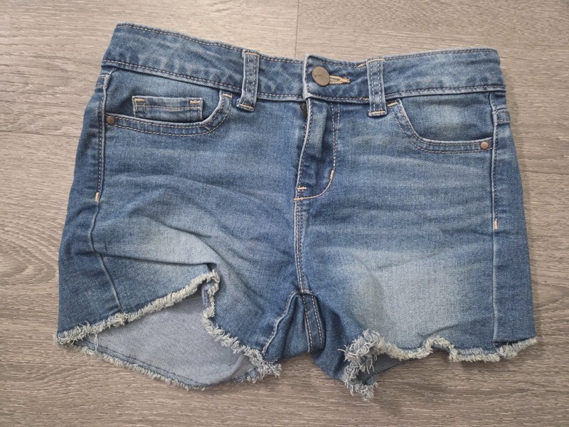Girl's Wonder Nation Blue Jean Shorts Size 8