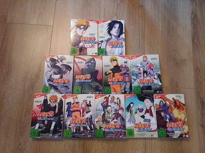 Naruto Shippuden Staffel 1-12 DVD neuwertig !