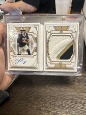 2024 Panini National Treasures Spencer Rattler Booklet Patch Auto /99 Rookie