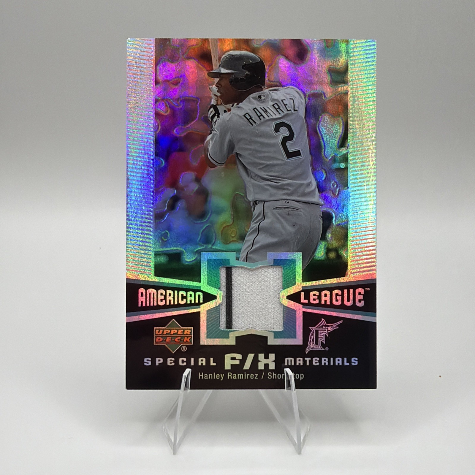2006 Upper Deck Special F/X - Materials Hanley Ramirez #SM-HR (MEM, RC)