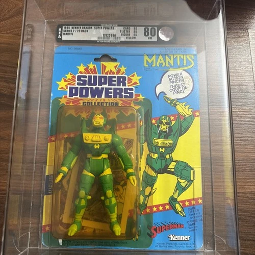 Kenner Super Powers Superman Mantis Figure GRADED 8.0 In Box