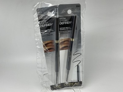 L'Oreal Paris Brow Stylist Definer Waterproof Eyebrow Pencil, Ultra-Fine, 2 pack