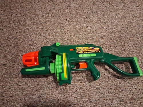 Buzz Bee Toys Air Blasters Motorized Automatic Tommy 20 Soft Foam Dart Gun