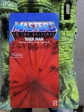 * TIGER MAN  Custom Card MASTERS OF THE UNIVERSE MOTU
