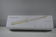 Kristin ESS Hair 1" Inch Titanium Barrel Curling Iron White Gold Color